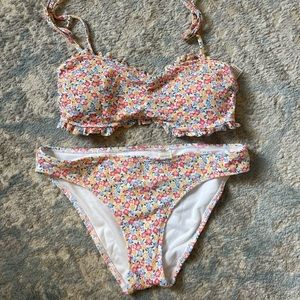 Hollister floral bikini
